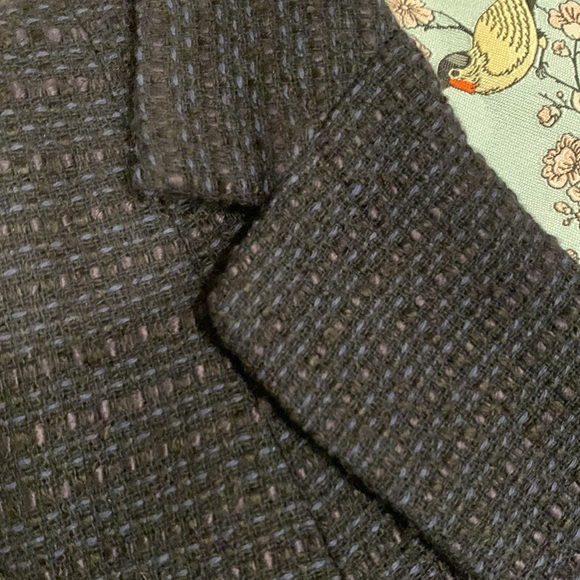 ✨ Vintage Anthropologie Cropped Tweed Blazer - Picture 7 of 8